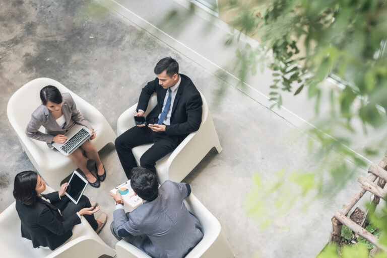 business team discuss