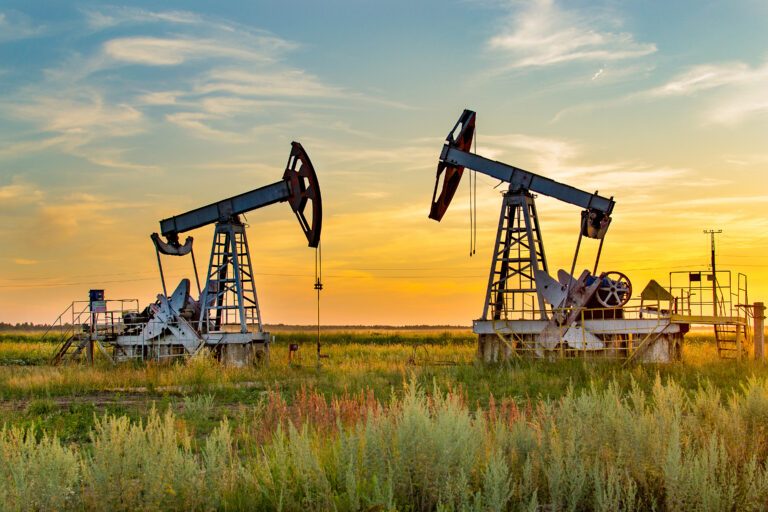 Oil pump. Oil industry equipment.
