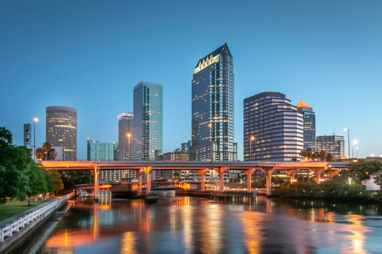 Tampa Bay Florida Skyline