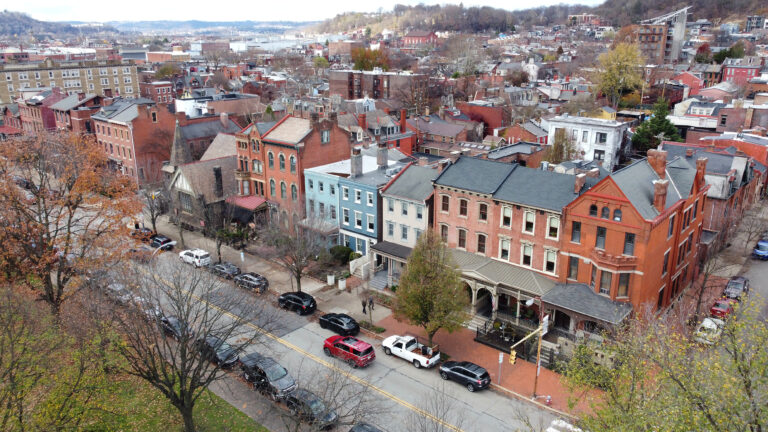 Historic city neighborhood